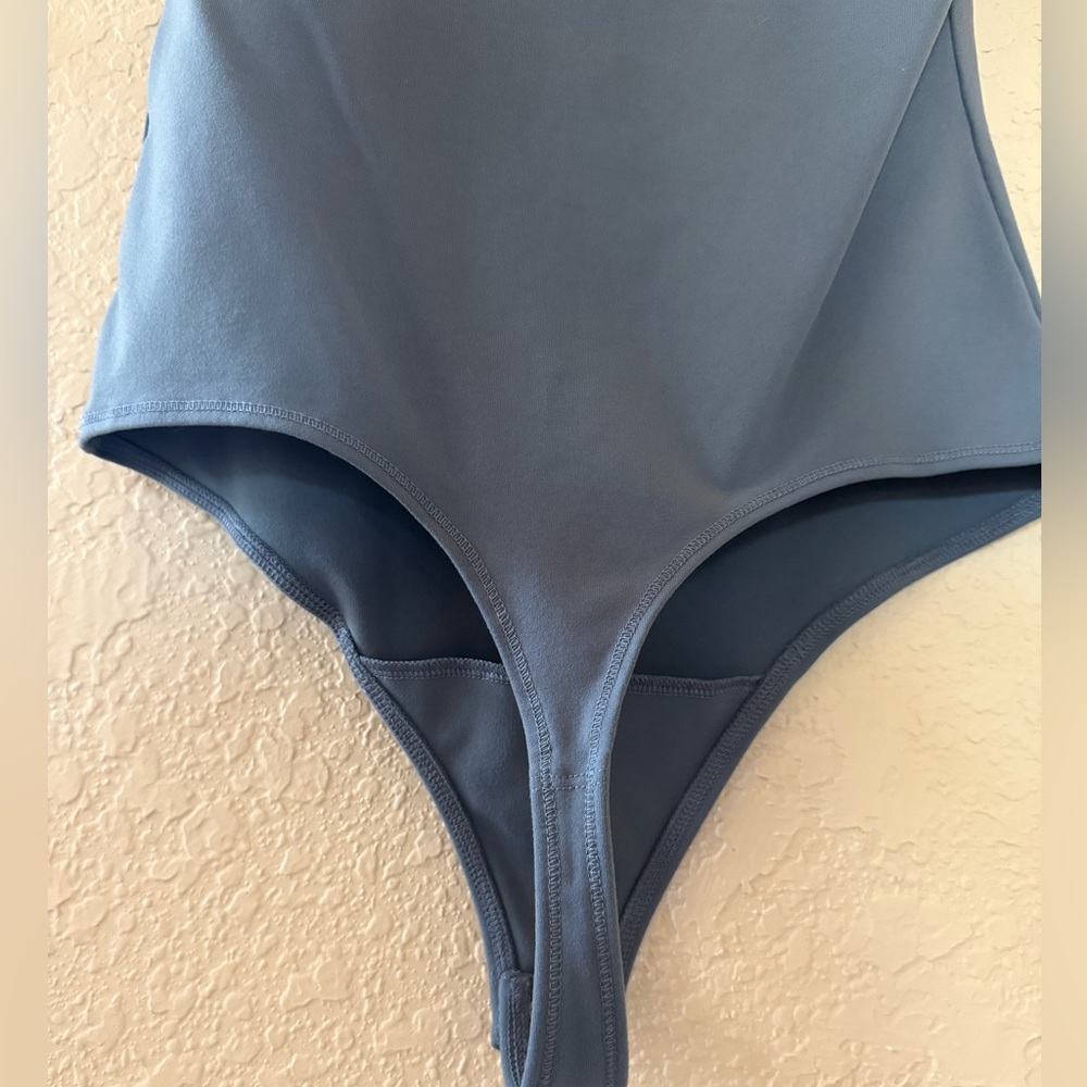 Abercrombie & Fitch Blue Sleeveless Bodysuit (s) - Picture 5 of 5